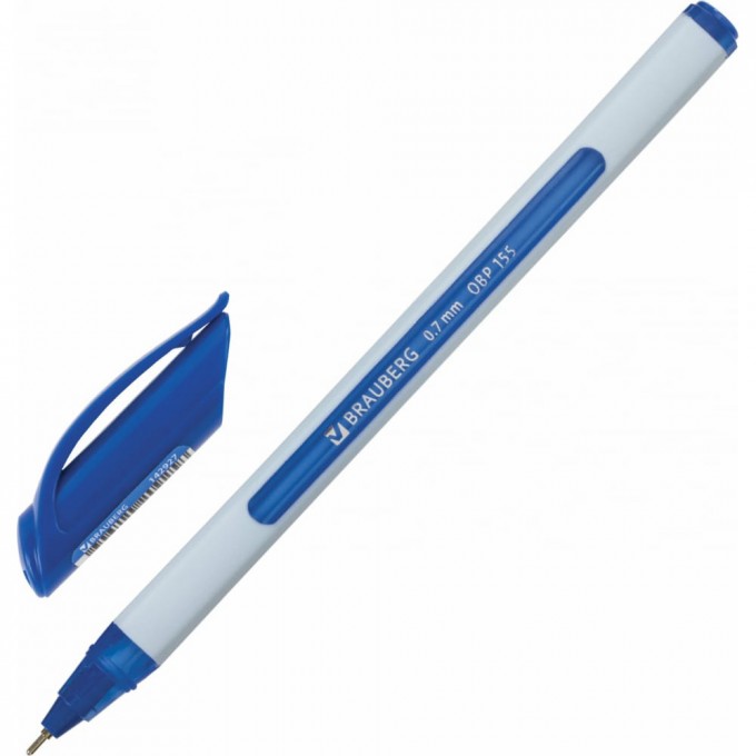 Масляная ручка шариковая BRAUBERG Extra Glide Soft White 142927