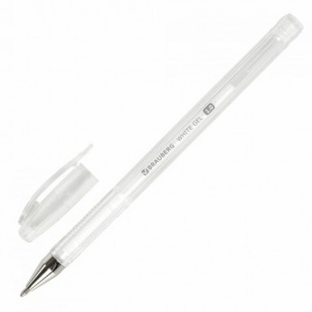 Гелевая ручка BRAUBERG White Pastel