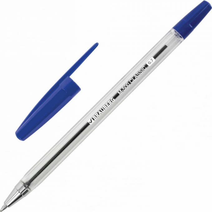 Ручка шариковая BRAUBERG M-500 CLASSIC 143444