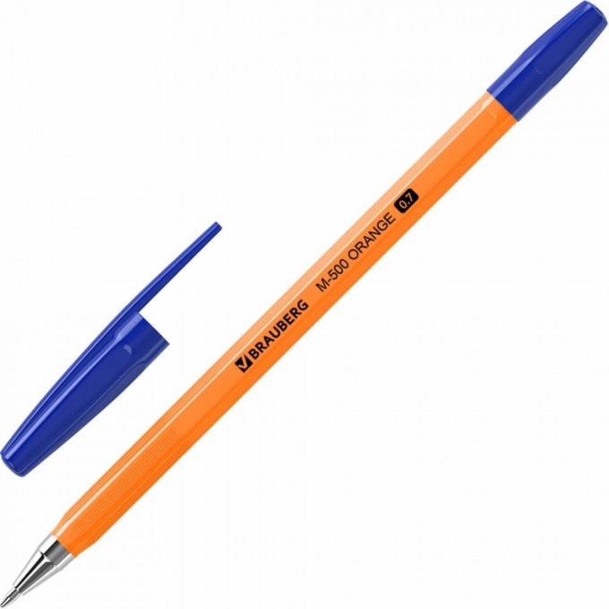 Шариковые ручки BRAUBERG M-500 Orange 143950