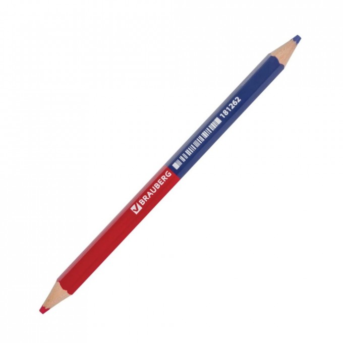 Двухцветный карандаш BRAUBERG 181262 1709958
